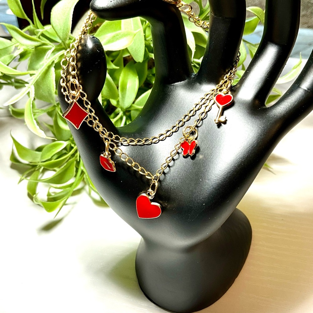 💕Lovely Enamel Charm Bracelet💕